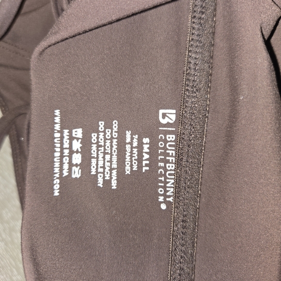 BuffBunny Red and Brown Crop Tops Set - Picture 7 of 10